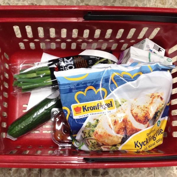 Photo taken at ICA Supermarket Kungsholmstorg by Sandra S. on 2/8/2013-瑞典斯德哥尔摩昆斯霍姆斯广场12号 Photo taken at ICA Supermarket Kungsholmstorg by Sandra S. on 2/8/2013