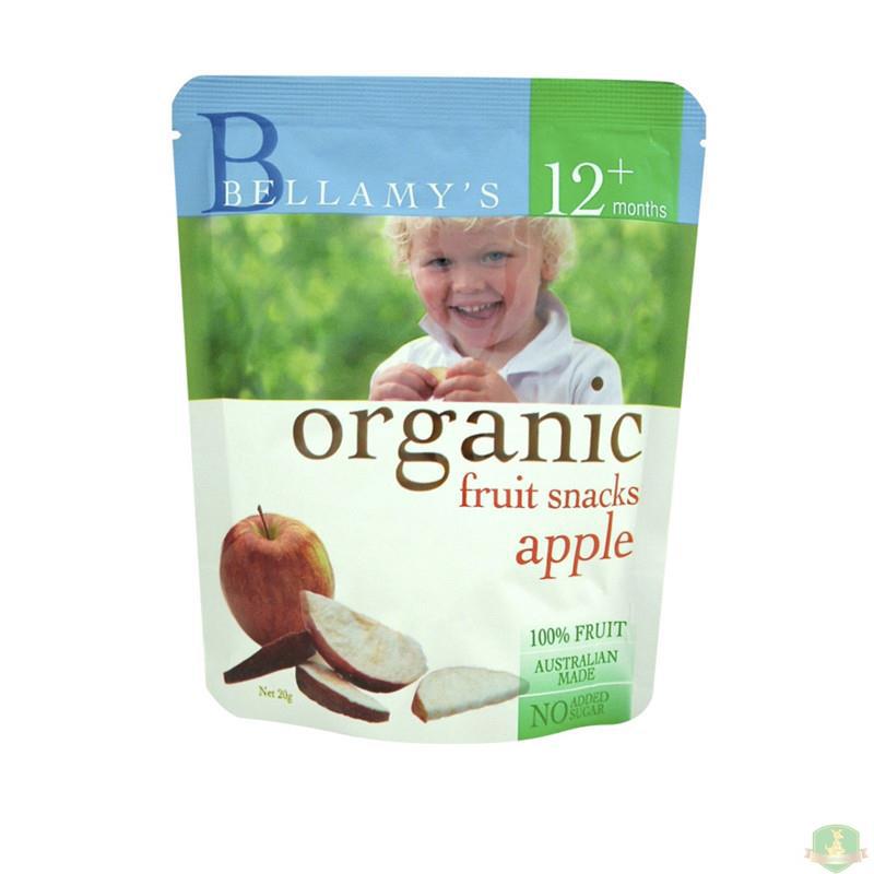 BELLAMY ORGANIC 贝拉米 苹果干零食【澳洲直邮】 BELLAMY ORGANIC 贝拉米 苹果干零食【澳洲直邮】