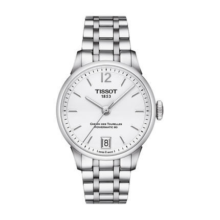 瑞士手表 天梭女表 手表女 机械表  钢带表 T099.207.11.037.00