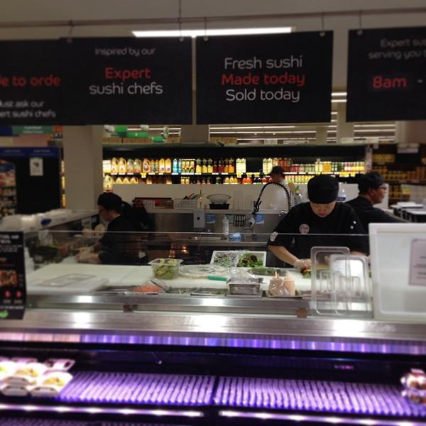 Photo taken at Woolworths by Jonathan B. on 10/19/2013