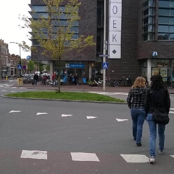 Photo taken at Albert Heijn by Hans G. on 4/19/2014
