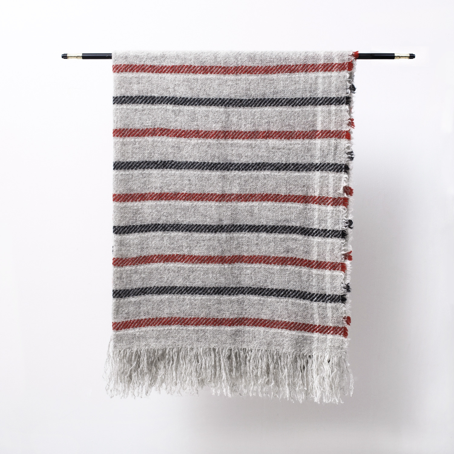 新西兰进口羊毛羊绒盖毯-进口羊毛羊绒盖毯-Stansborough拉绒羊毛/相间盖毯