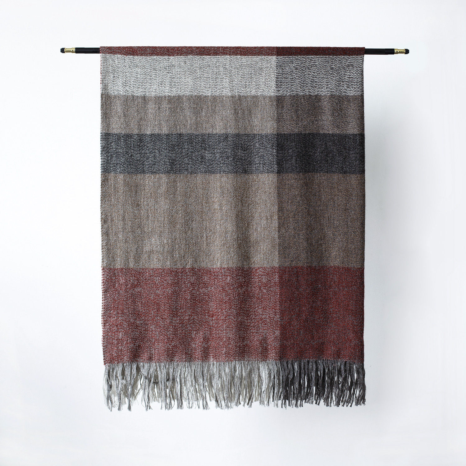 新西兰进口盖毯-进口盖毯-Stansborough简约块状盖毯