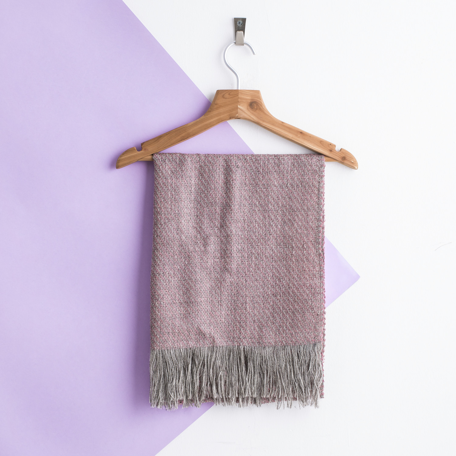 新西兰进口羊绒披肩围巾-Stansborough斜纹羊毛围巾