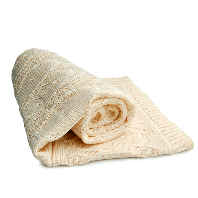 德国进口婴儿宝宝毯-原装进口婴儿宝宝毯-Sonnenstrick纯有机棉婴儿毯(小熊图案)