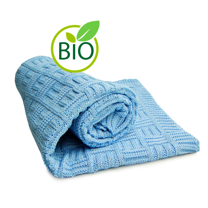 德国进口新生婴儿毯-进口新生婴儿毯-Sonnenstrick纯有机棉婴儿毯(方格纹)