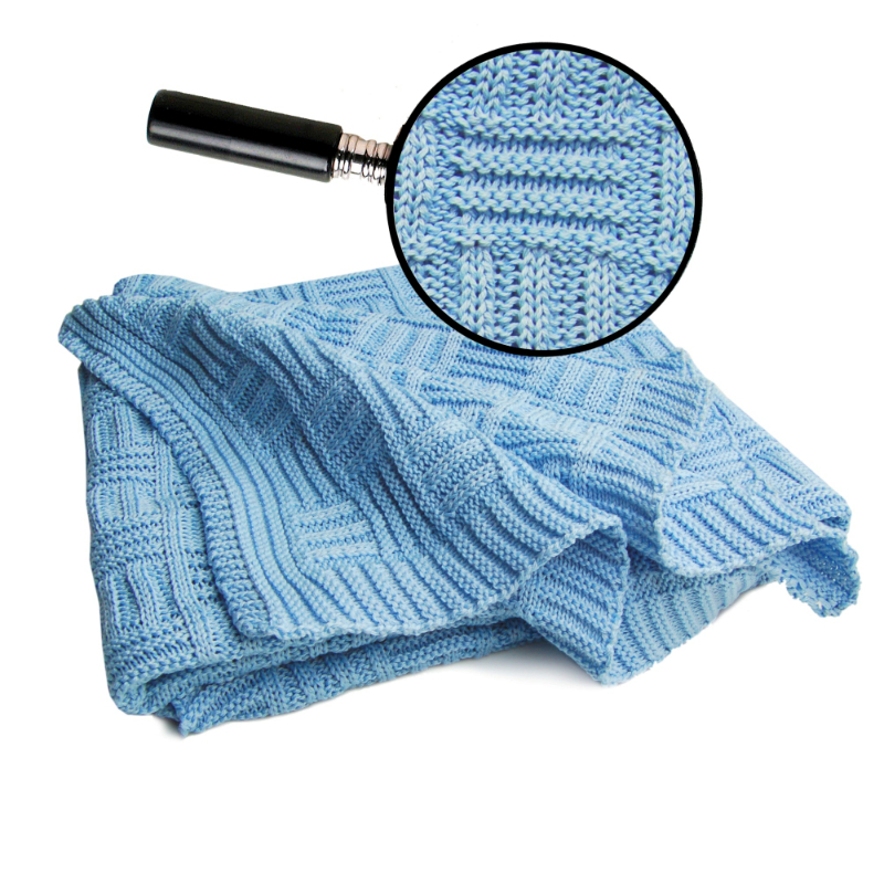 德国进口新生婴儿毯-进口新生婴儿毯-Sonnenstrick纯有机棉婴儿毯(方格纹)