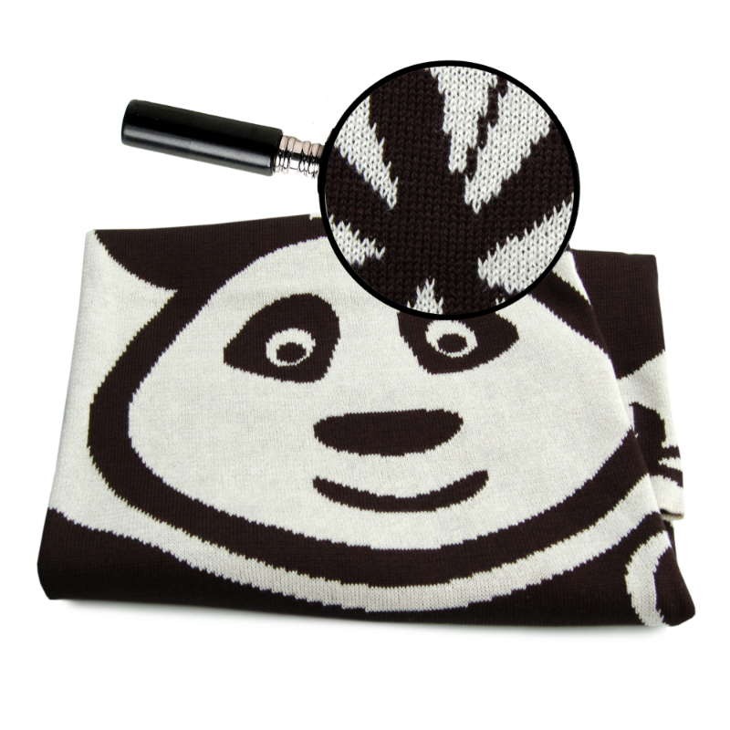 德国进口宝宝玩具毯-原装进口宝宝玩具毯-Sonnenstrick纯有机棉熊猫婴儿毯