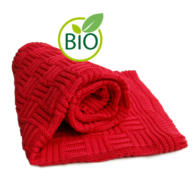 德国进口新生儿毯-原装进口新生儿毯-Sonnenstrick纯有机棉婴儿毯(方格纹)