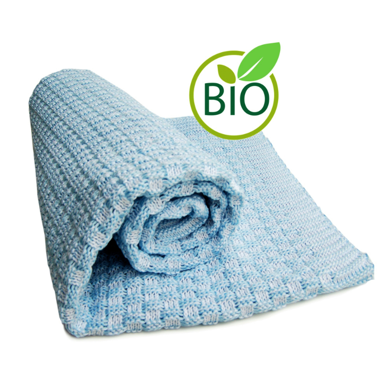 德国进口婴儿针织毯-原装进口婴儿针织毯-Sonnenstrick纯有机棉婴儿毯(针织纹)