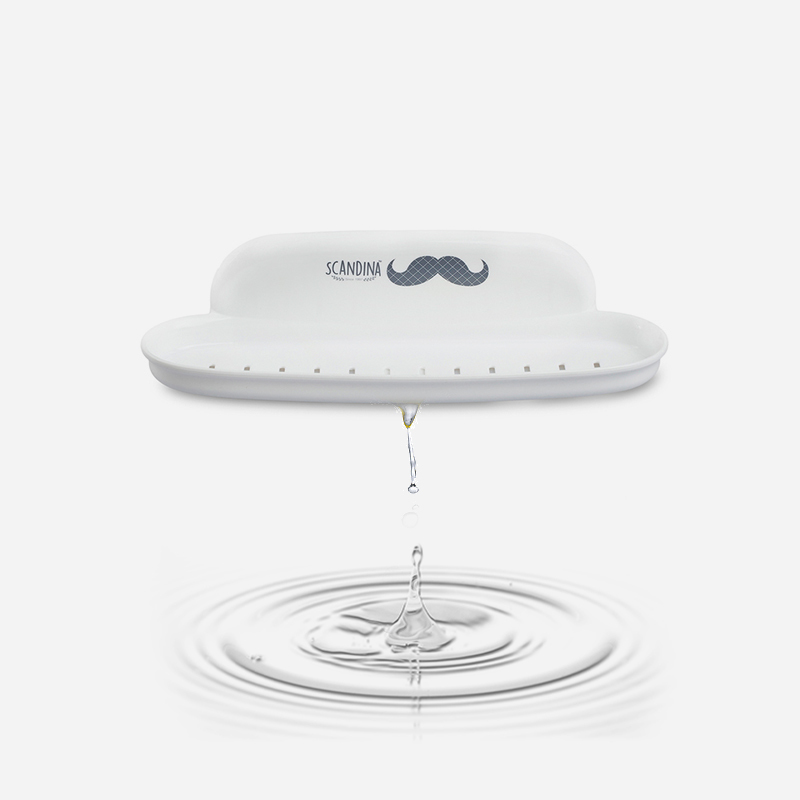 韩国原产SCANDINA强力吸盘肥皂盒沥水盒置物架 韩国原产SCANDINA强力吸盘肥皂盒沥水盒置物架