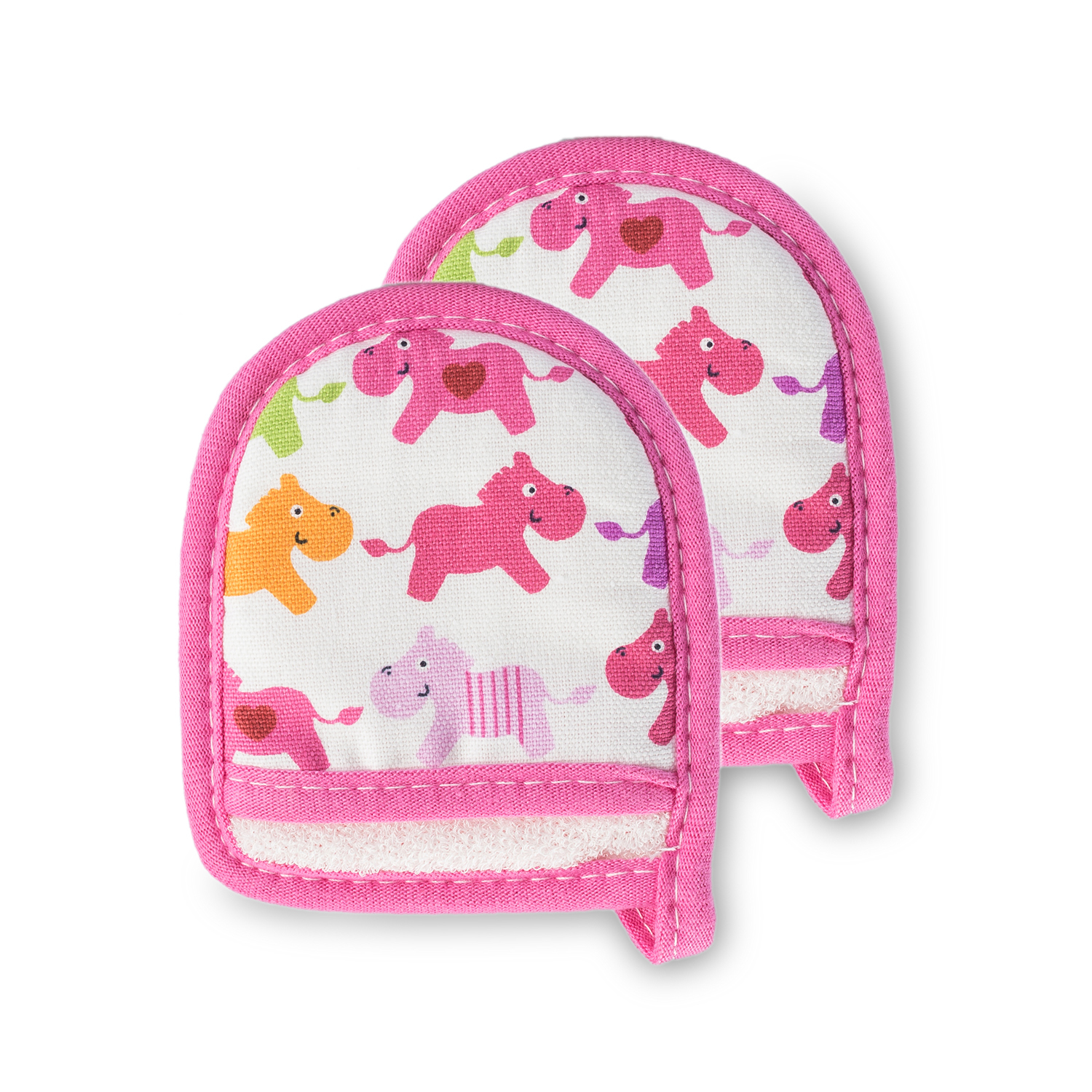 韩国进口洁面布艺手套-Ocean Towel迷你洁面布艺手套6x9cm2个装