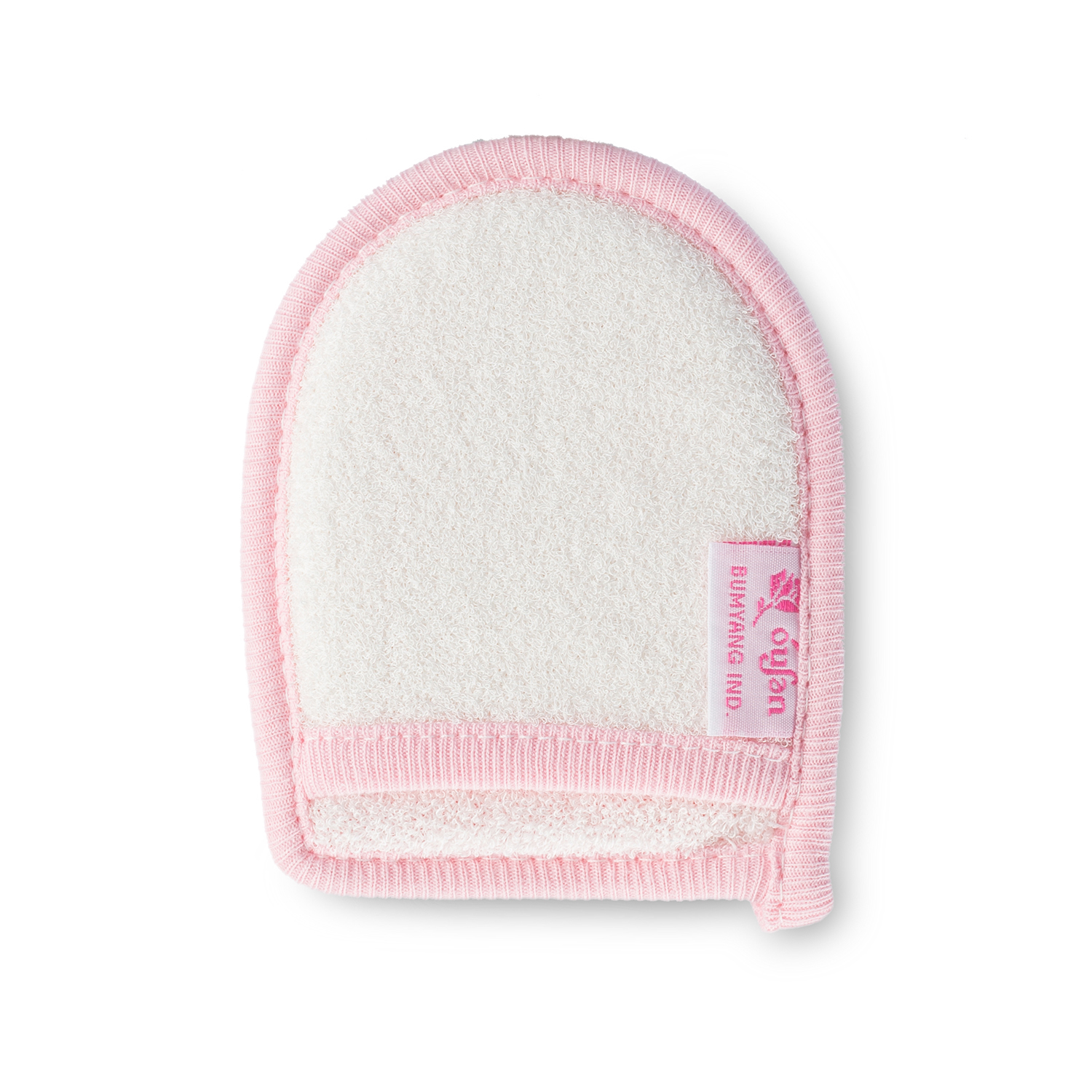 韩国进口卸妆洁面手套-Ocean Towel迷你洁面手套6x9cm1个装粉