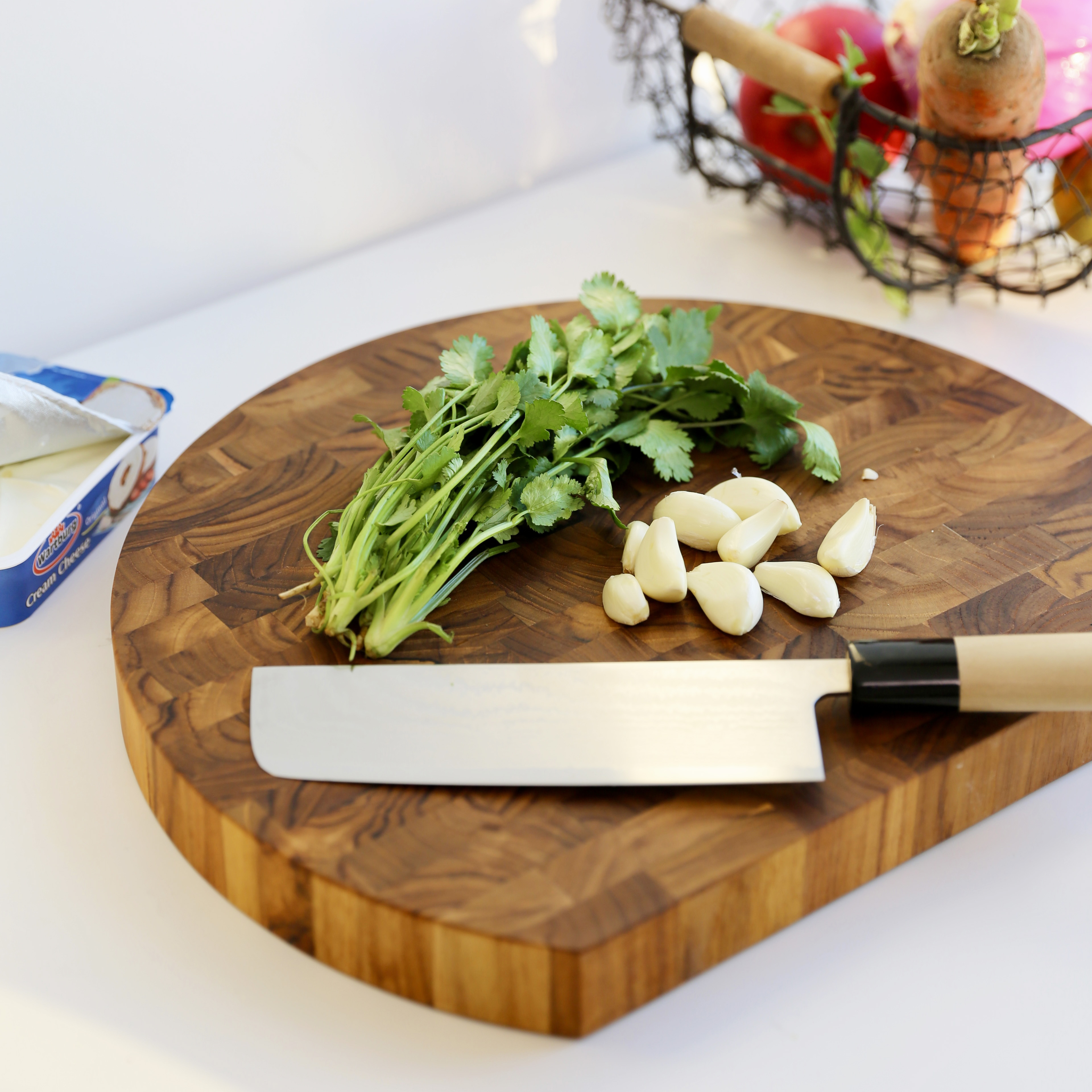 韩国BELLESOME柚木End Grain原木半圆形砧板 韩国BELLESOME柚木End Grain原木半圆形砧板