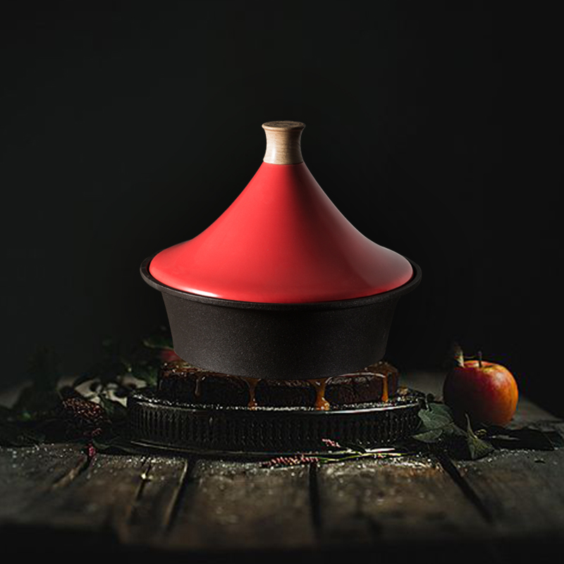 英国原产Netherton手工打造铸铁塔吉锅炖锅焖烧锅31cm 英国原产Netherton手工打造铸铁塔吉锅炖锅焖烧锅31cm