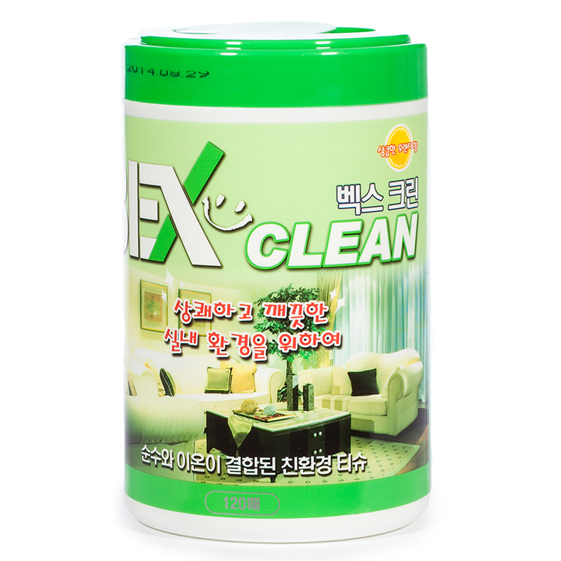 韩国进口消毒杀菌湿巾-BEX家居多功能环保杀菌湿巾120片 - 消毒杀菌湿巾