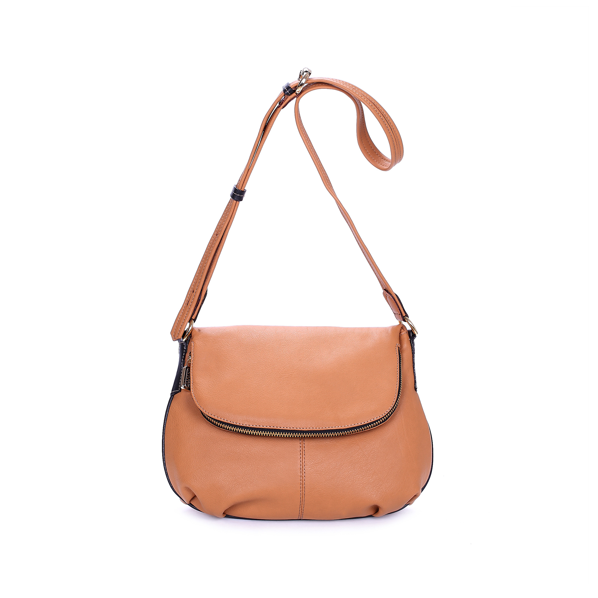 意大利进口单肩斜挎包-Gover女包棕色牛皮女士单肩斜挎包 - 单肩斜挎包 意大利进口单肩斜挎包-Gover女包棕色牛皮女士单肩斜挎包 - 单肩斜挎包