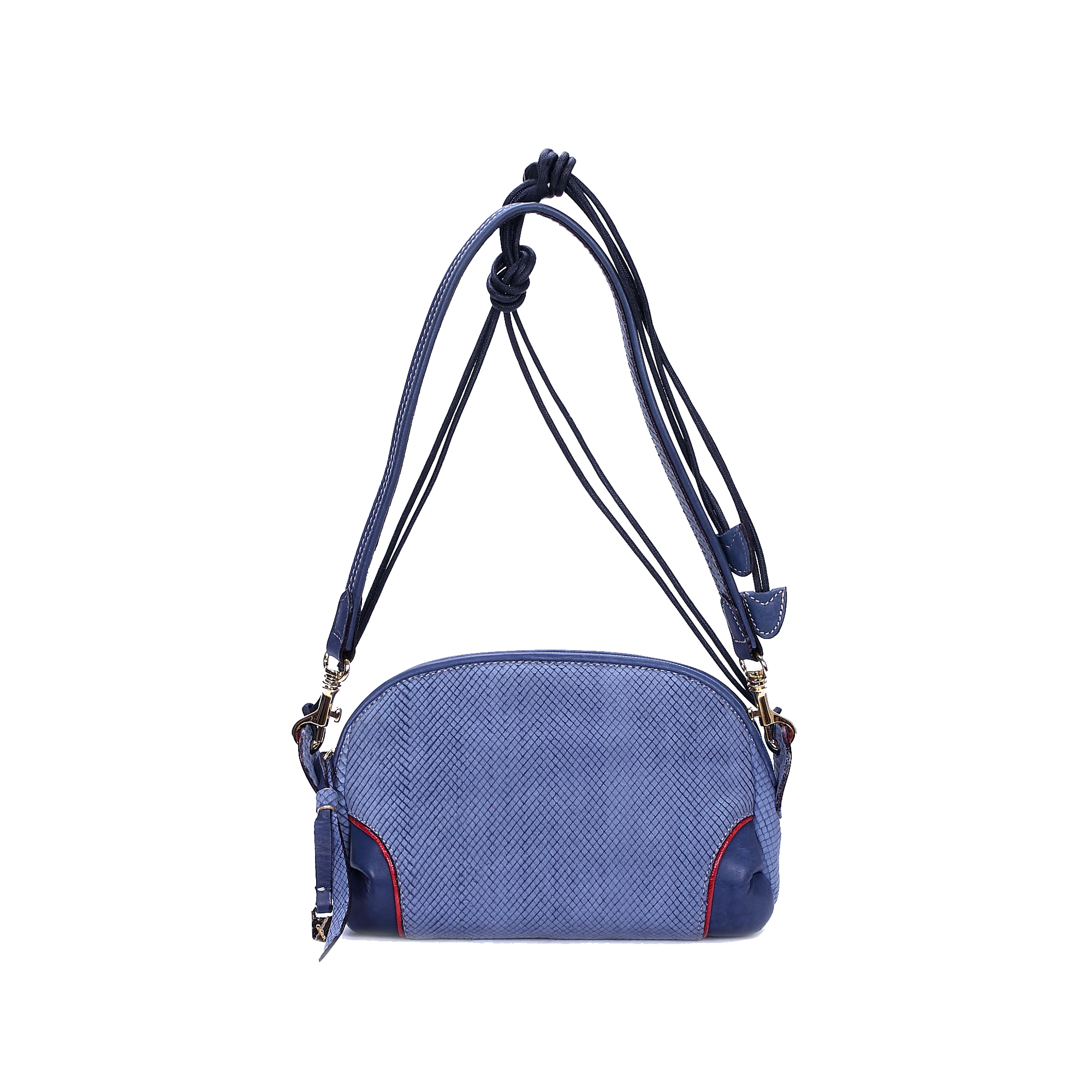 意大利进口羊皮女包-Gover蓝色小山羊绒皮女包 - 羊皮女包 意大利进口羊皮女包-Gover蓝色小山羊绒皮女包 - 羊皮女包