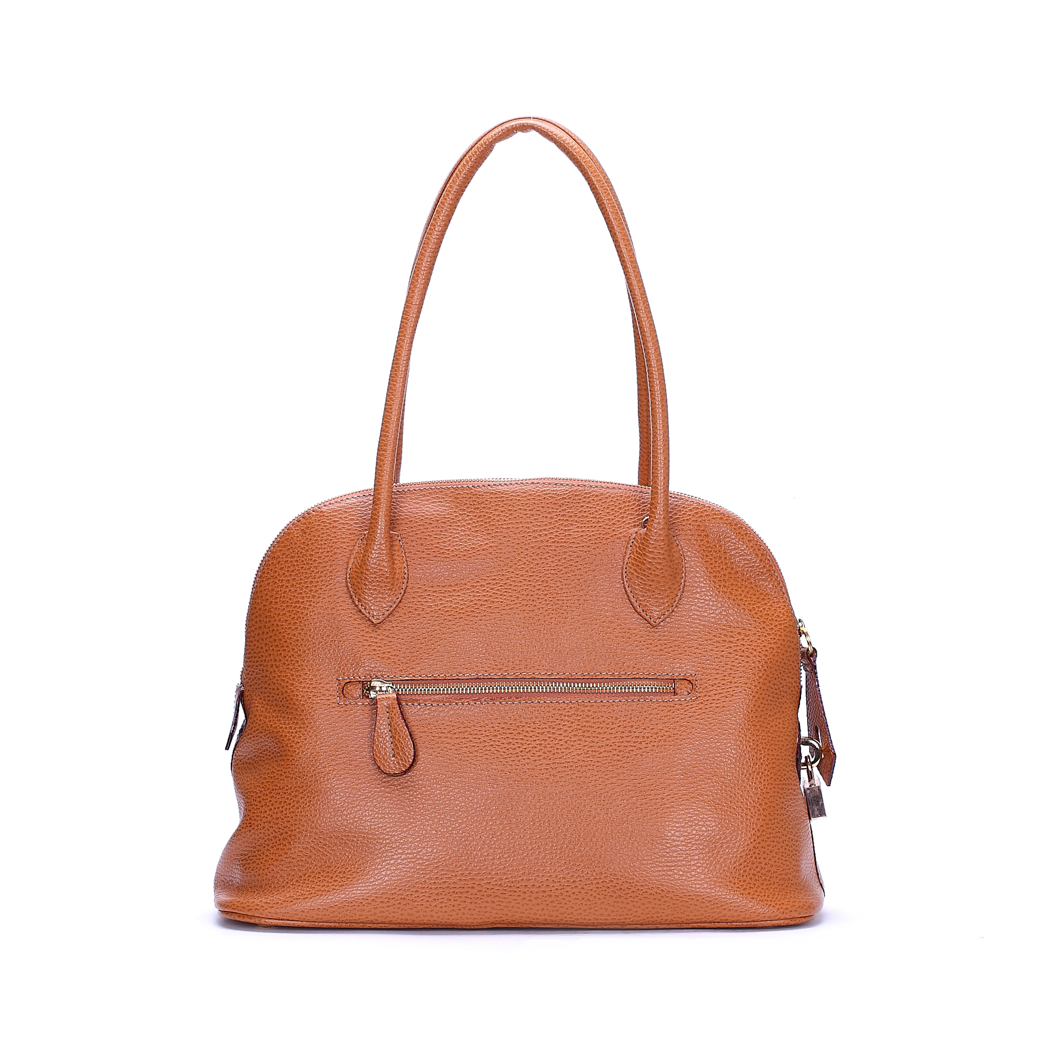 意大利进口女士手袋-Gover女包棕色小牛皮女士手提袋