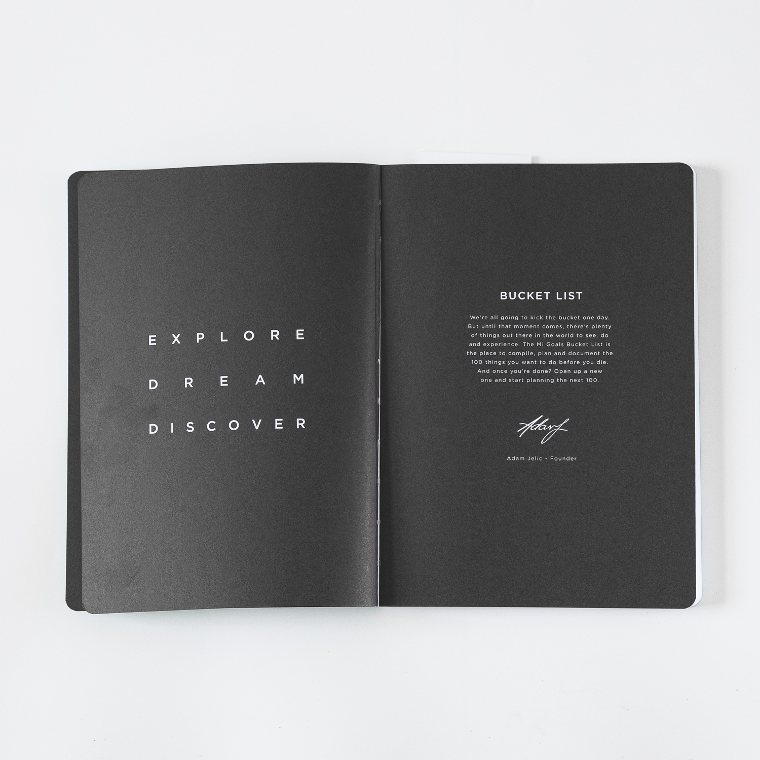 澳大利亚进口工作笔记本子-MI GOALS本土设计师设计笔记本粉红/金