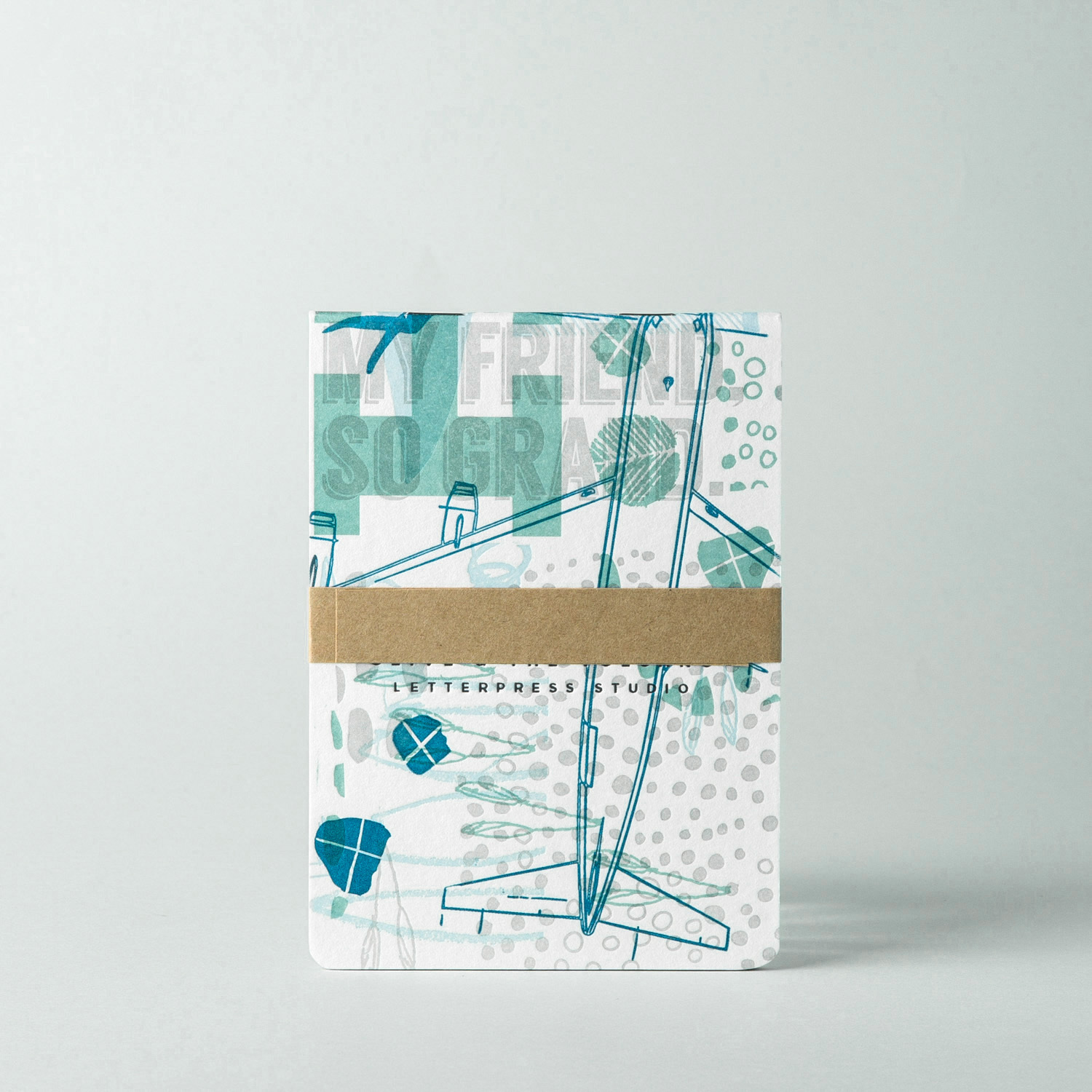 澳大利亚进口小型口袋笔记本-Olive and the Volcano凸版印刷口袋笔记本A6（多色，多图案）