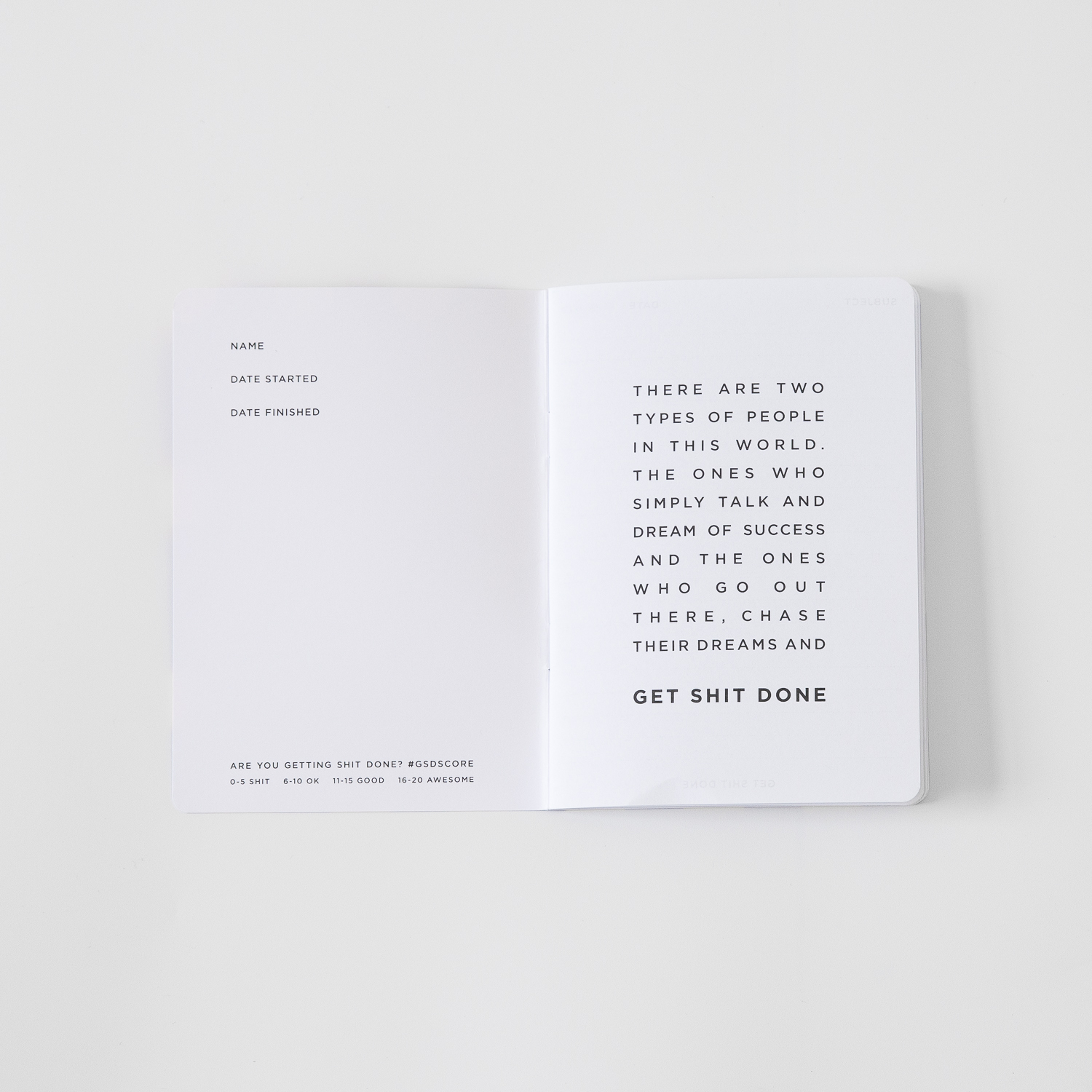 澳大利亚进口书写笔记本-MI GOALS本土设计师设计笔记本迷彩款-粉色