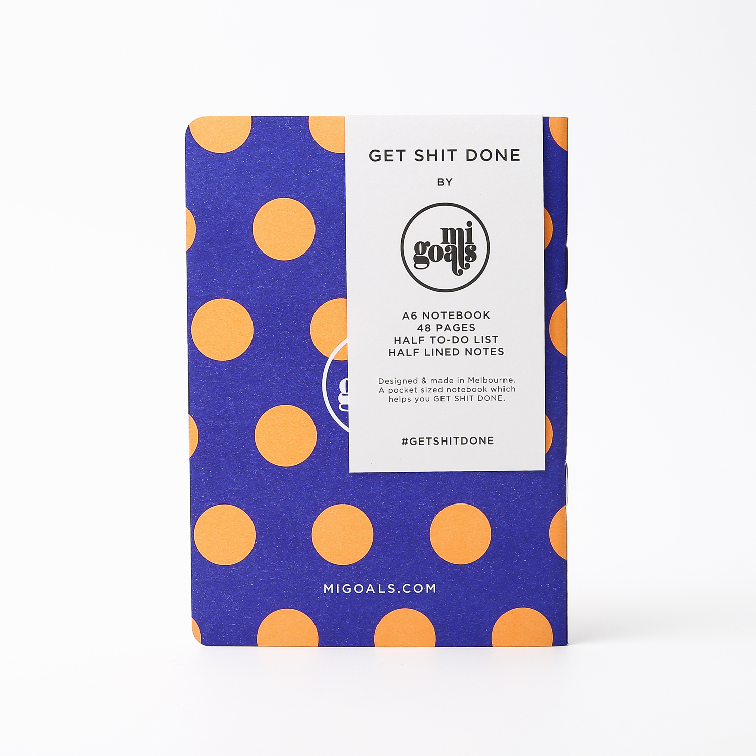 澳大利亚进口精美笔记本子-MI GOALS本土设计师设计笔记本波点款