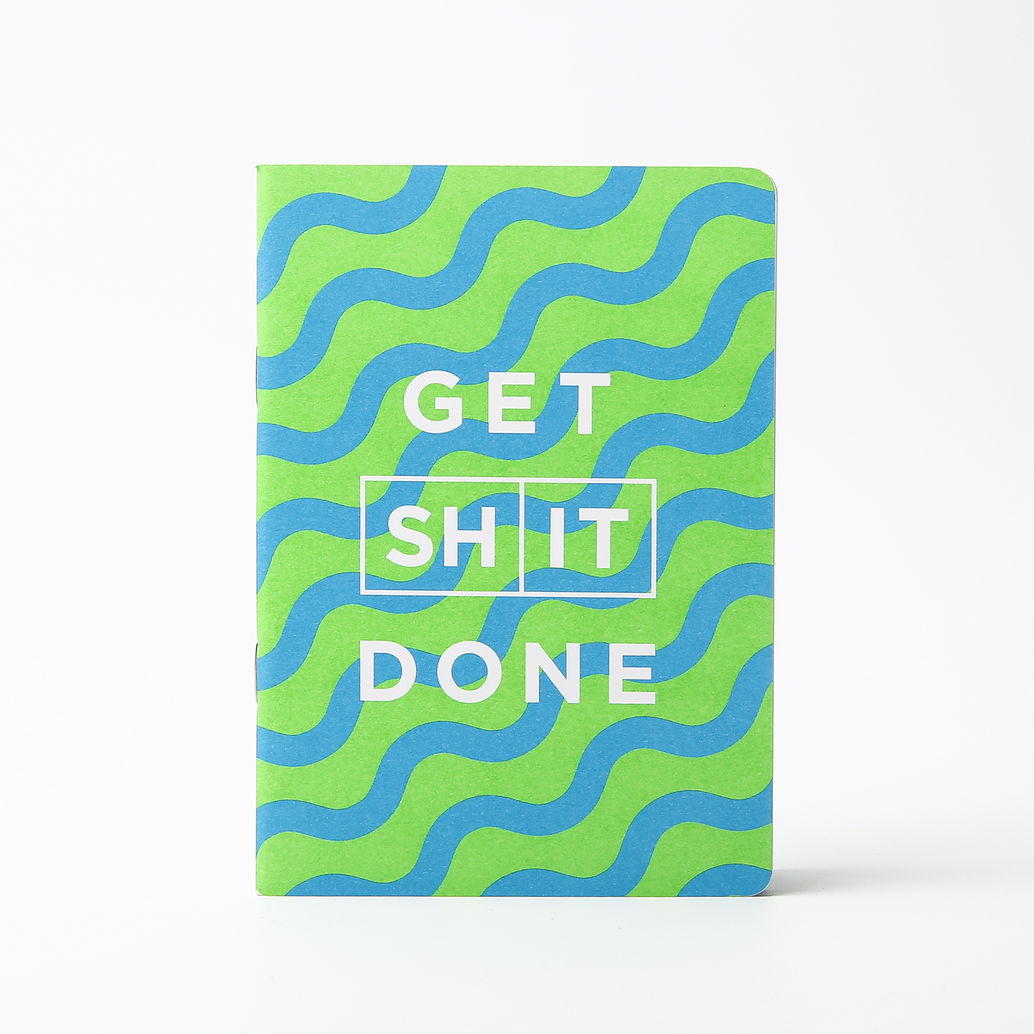 澳大利亚进口记笔记本子-MI GOALS本土设计师设计笔记本波纹款—绿色 - 记笔记本子 澳大利亚进口记笔记本子-MI GOALS本土设计师设计笔记本波纹款—绿色 - 记笔记本子