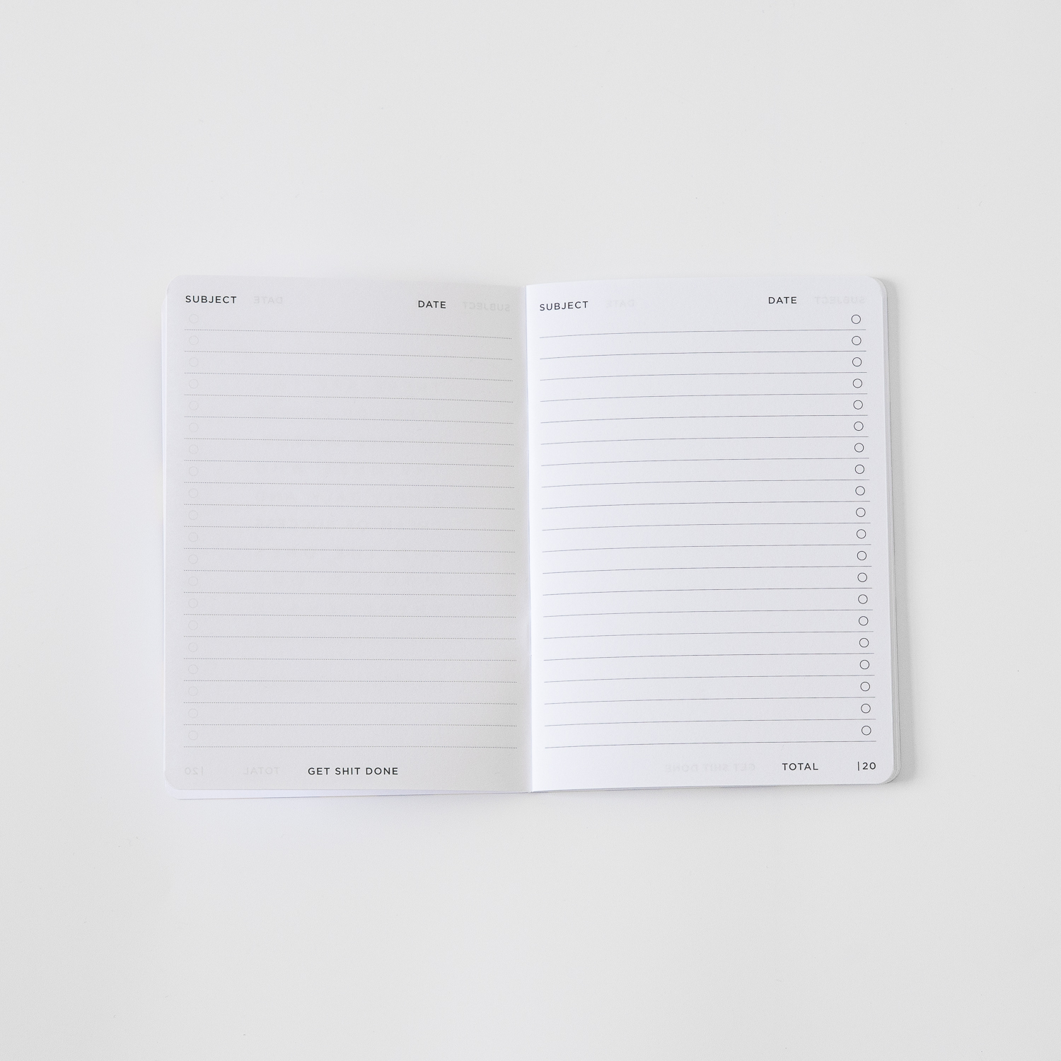 澳大利亚进口记笔记本子-MI GOALS本土设计师设计笔记本波纹款—绿色