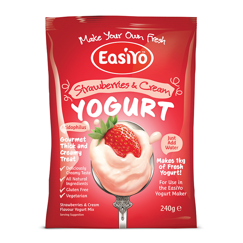 新西兰进口酸奶粉价格-Easiyo易极优奶油草莓酸奶粉(美味水果系列) - 酸奶粉价格 新西兰进口酸奶粉价格-Easiyo易极优奶油草莓酸奶粉(美味水果系列) - 酸奶粉价格