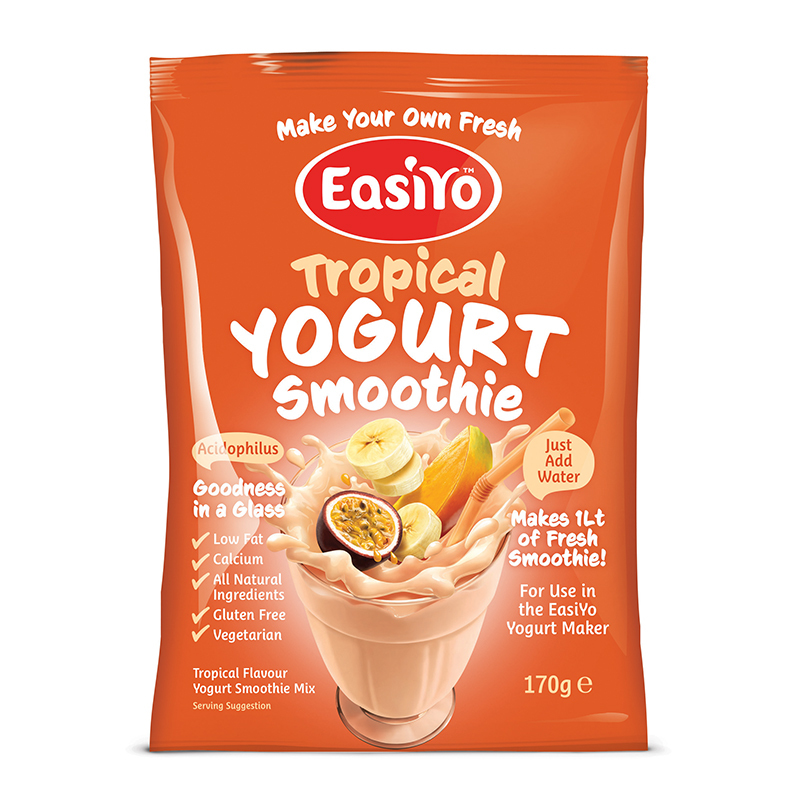 新西兰进口水果奶昔酸奶粉-Easiyo易极优热带水果奶昔酸奶粉(经典系列) - 水果奶昔酸奶粉