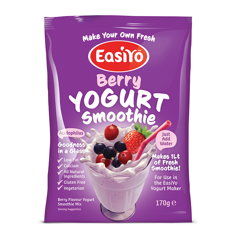 新西兰进口梅果奶昔酸奶粉-Easiyo易极优梅果奶昔酸奶粉(经典系列) - 梅果奶昔酸奶粉