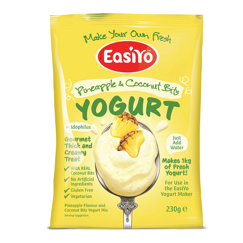 新西兰进口凤梨酸奶粉-Easiyo易极优凤梨椰子酸奶粉(美味水果系列) - 凤梨酸奶粉 新西兰进口凤梨酸奶粉-Easiyo易极优凤梨椰子酸奶粉(美味水果系列) - 凤梨酸奶粉