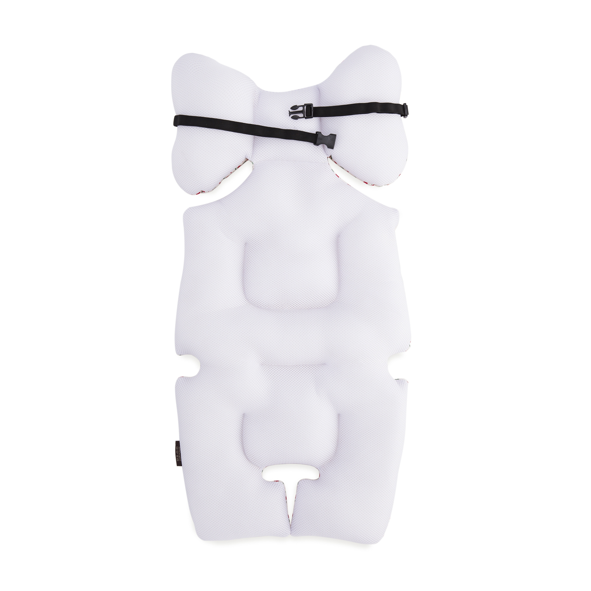 韩国进口婴儿车专用坐垫-borny基本棉蝴蝶枕双面婴儿车坐垫