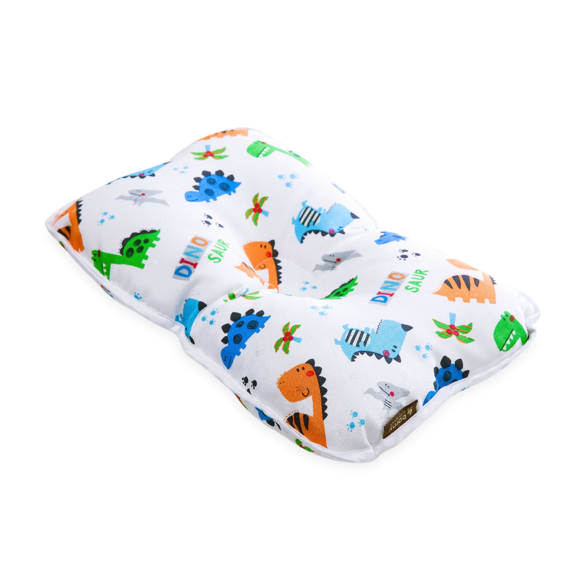 韩国进口婴儿定型枕头-borny人造丝婴幼儿定型枕0-6岁夏季透气