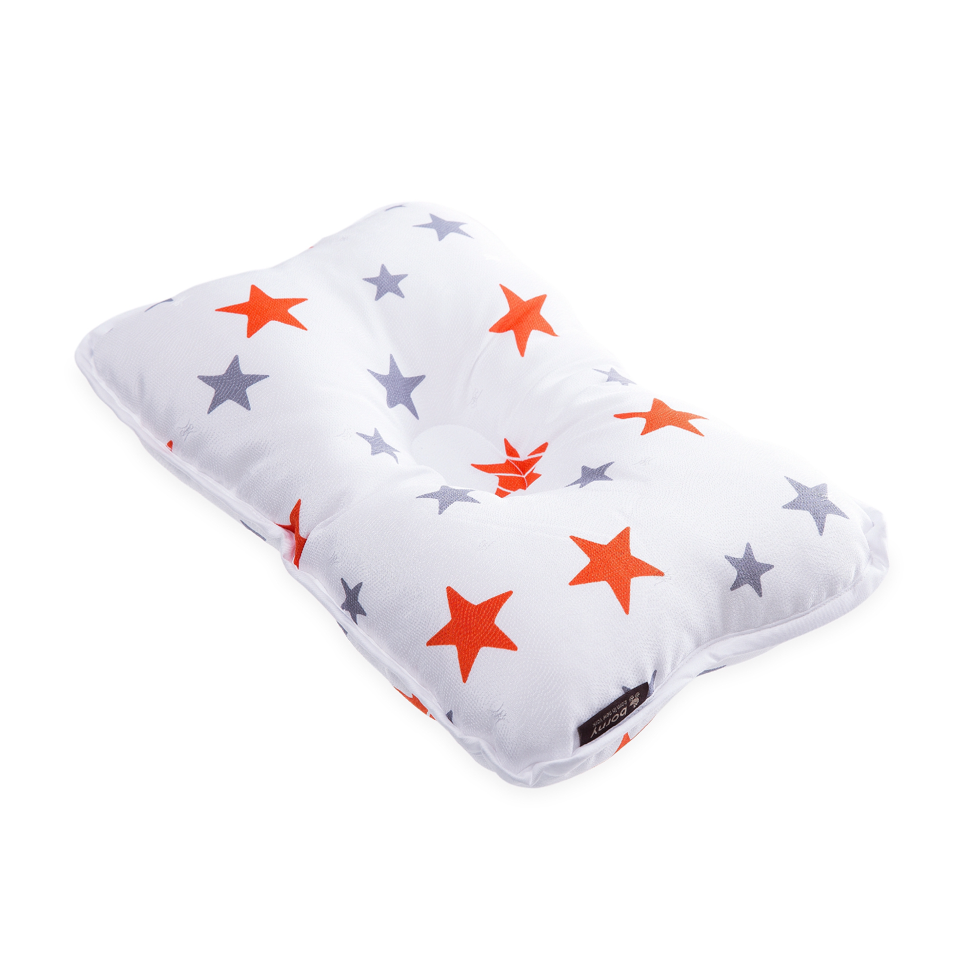 韩国进口小孩定型枕头-borny人造丝婴幼儿定型枕0-6岁夏季透气