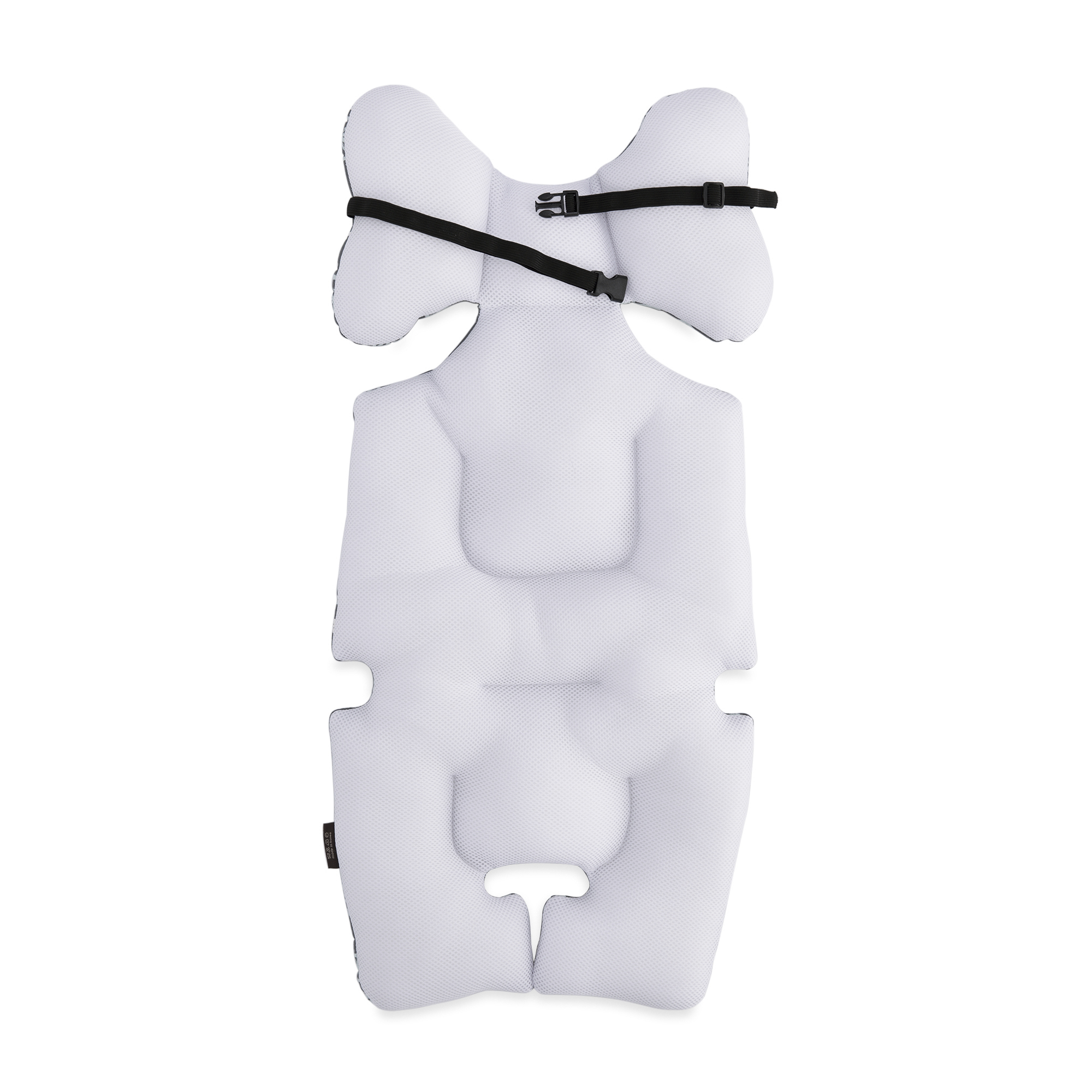 韩国进口婴儿车垫-borny基本棉蝴蝶枕双面婴儿车坐垫