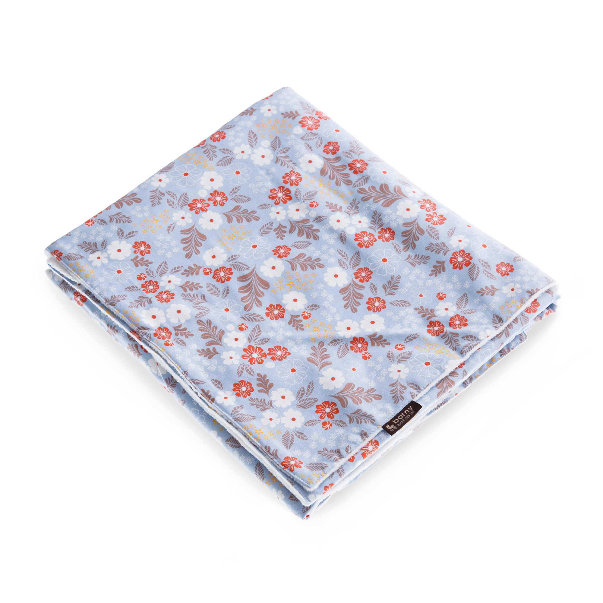 韩国进口宝宝盖毯-borny优质棉婴幼儿四季毯