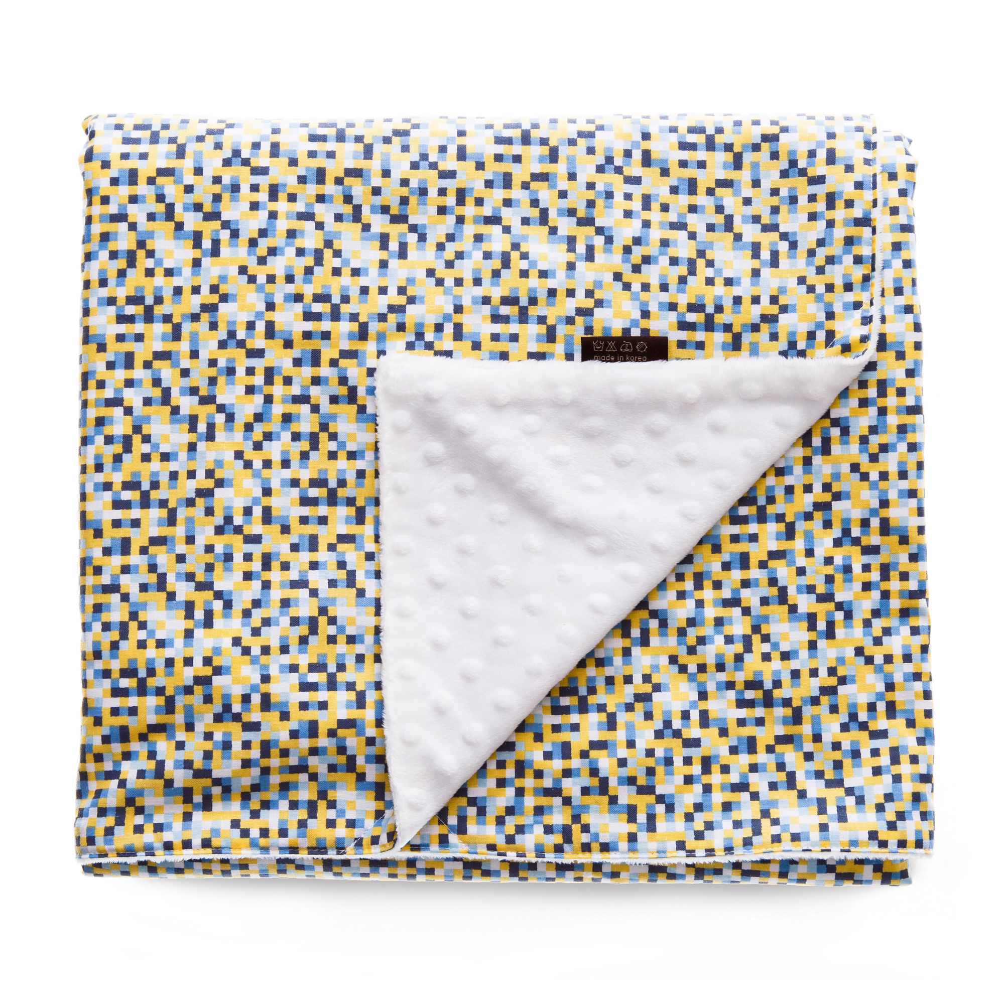 韩国进口儿童小毛毯-borny优质棉婴幼儿四季毯