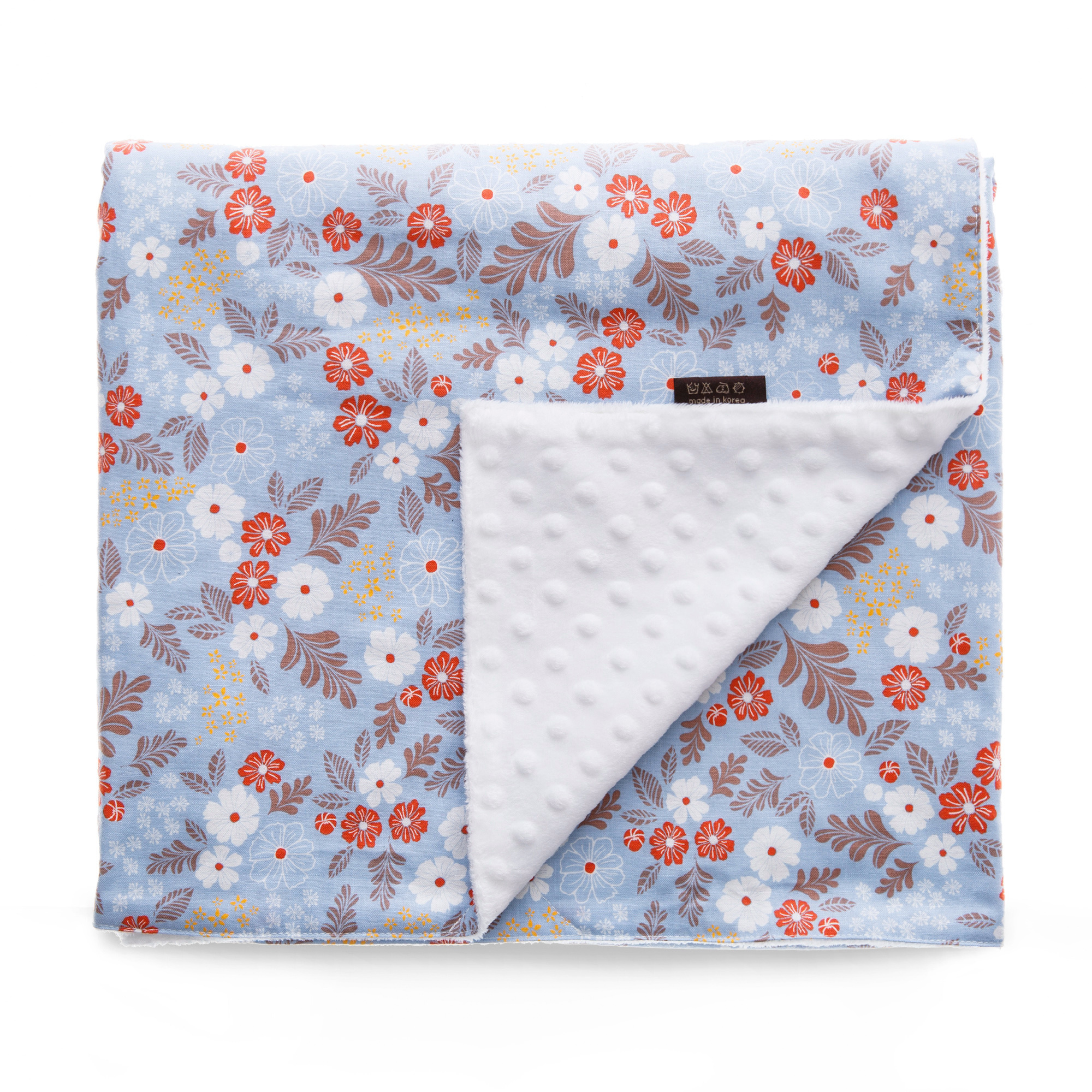 韩国进口宝宝盖毯-borny优质棉婴幼儿四季毯