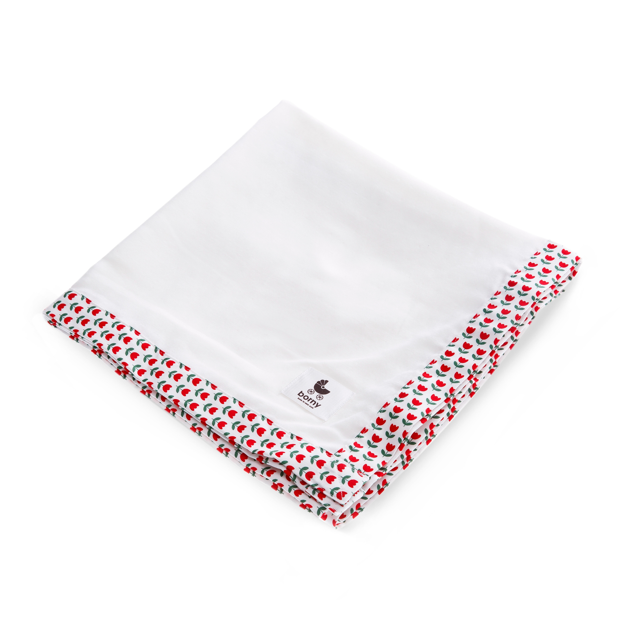 韩国进口宝宝毯子-borny基本棉婴幼儿四季薄纱毯