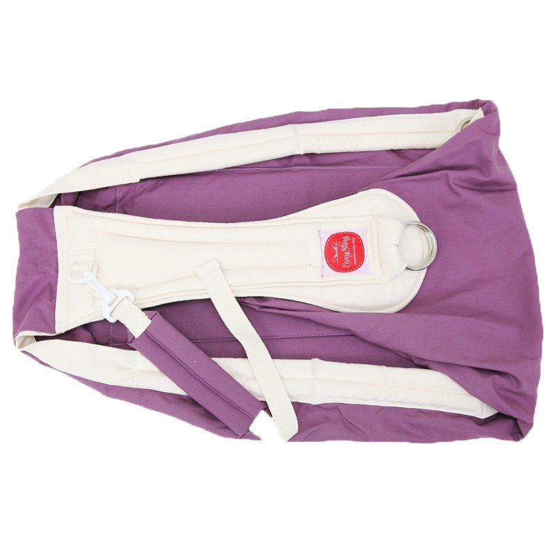 韩国进口初生婴儿背带-ponopino吊床式环抱设计防滑透气婴儿背带