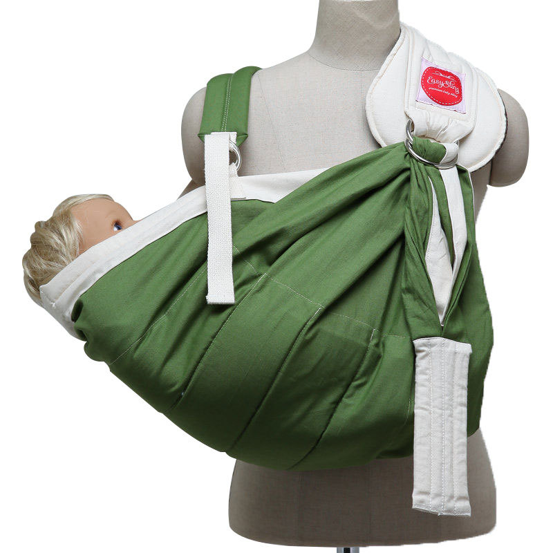 韩国进口多功能婴儿背带-ponopino吊床式环抱设计防滑透气婴儿背带 - 多功能婴儿背带