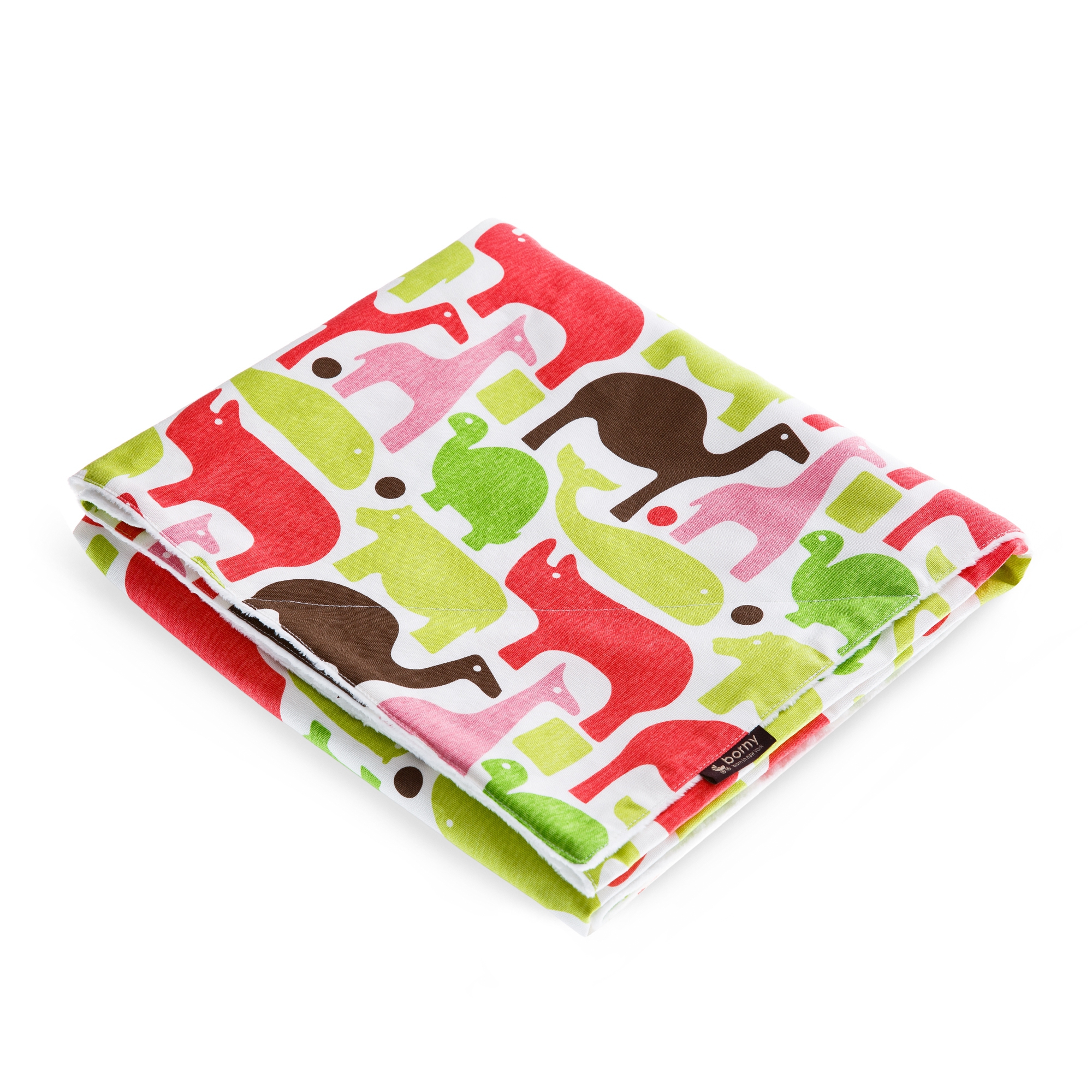 韩国进口新生儿毛毯-borny基本棉婴幼儿四季毯