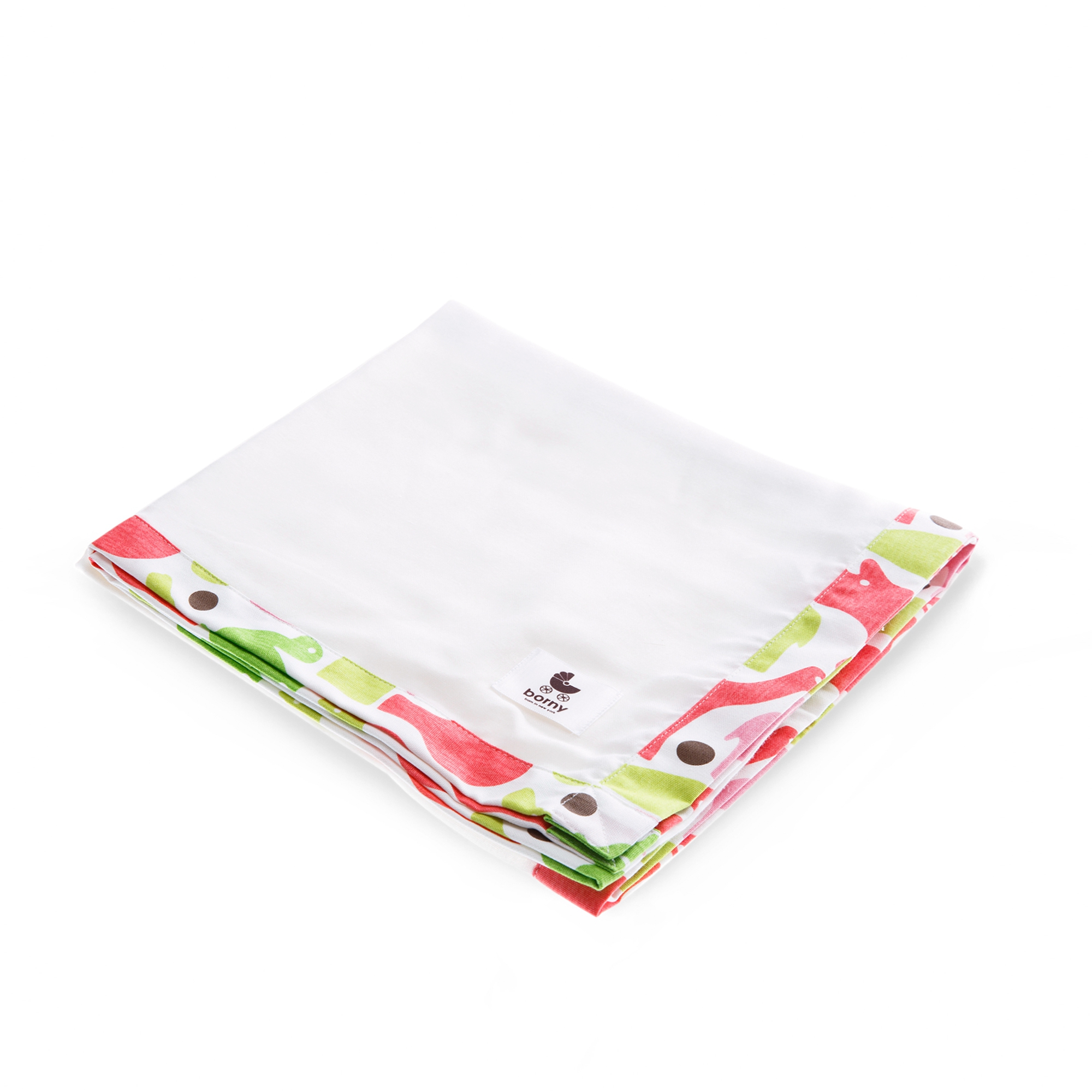 韩国进口婴儿小毛毯-borny基本棉婴幼儿四季薄纱毯