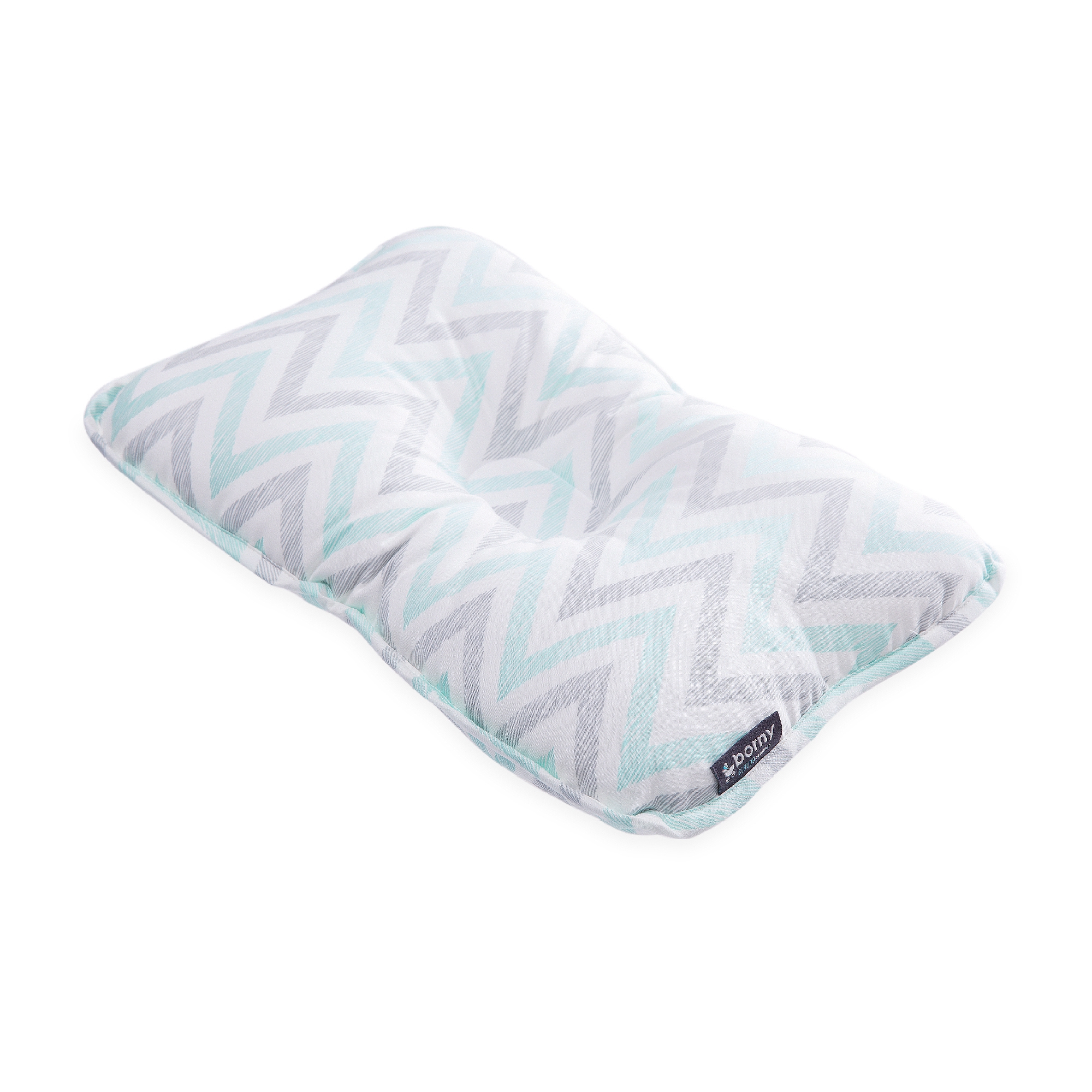 韩国进口婴儿睡姿定型枕-borny有机棉婴幼儿定型枕0-6岁