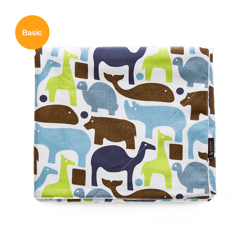 韩国进口婴幼儿毛毯-borny基本棉婴幼儿四季毯 - 婴幼儿毛毯