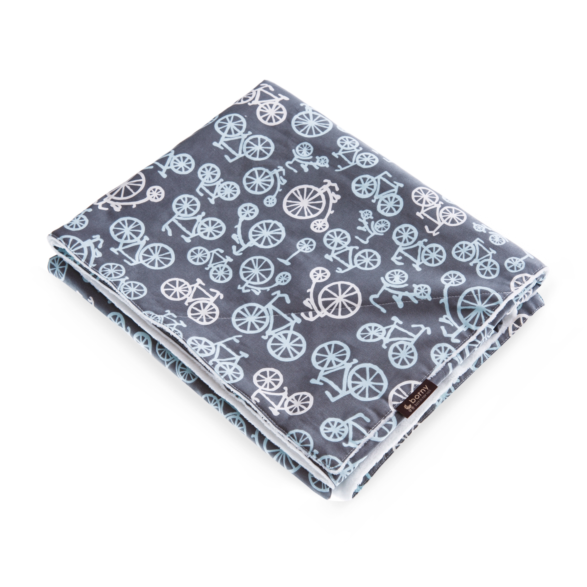 韩国进口宝宝爬行毯-borny基本棉婴幼儿四季毯