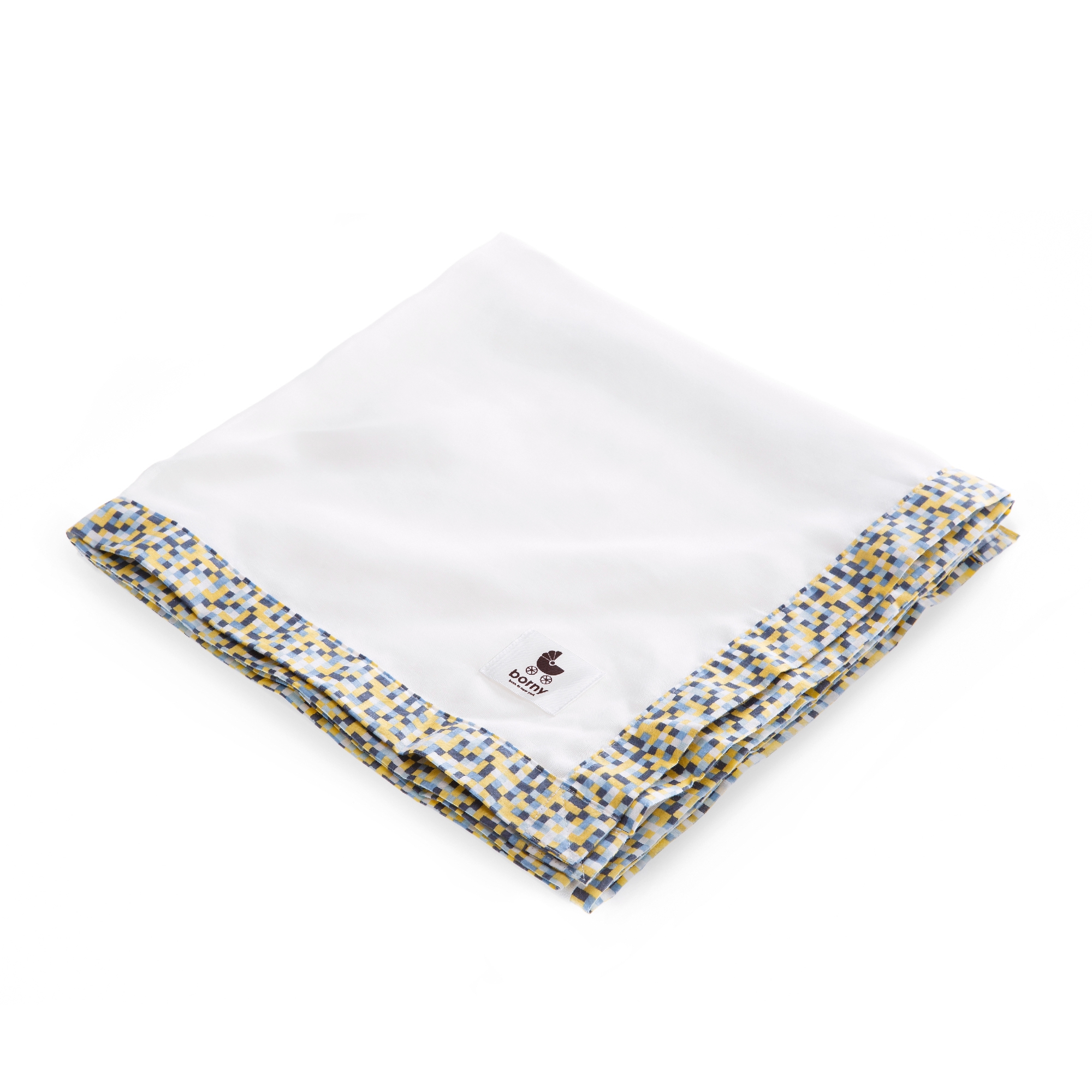 韩国进口婴儿毯子-borny优质棉婴幼儿四季薄纱毯