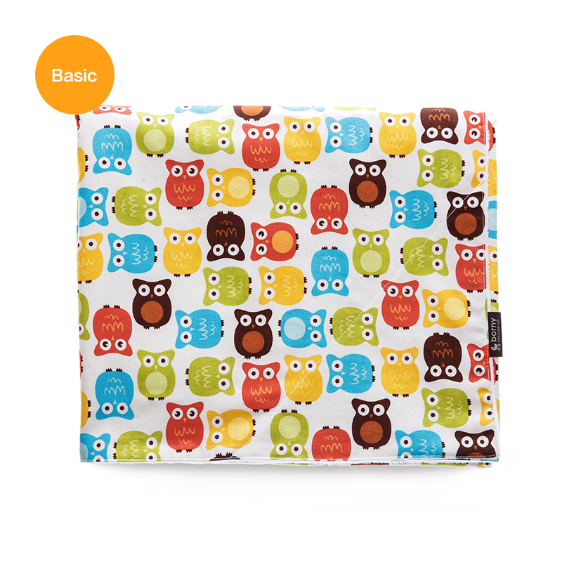 韩国进口宝宝抱毯-borny基本棉婴幼儿四季毯 - 宝宝抱毯